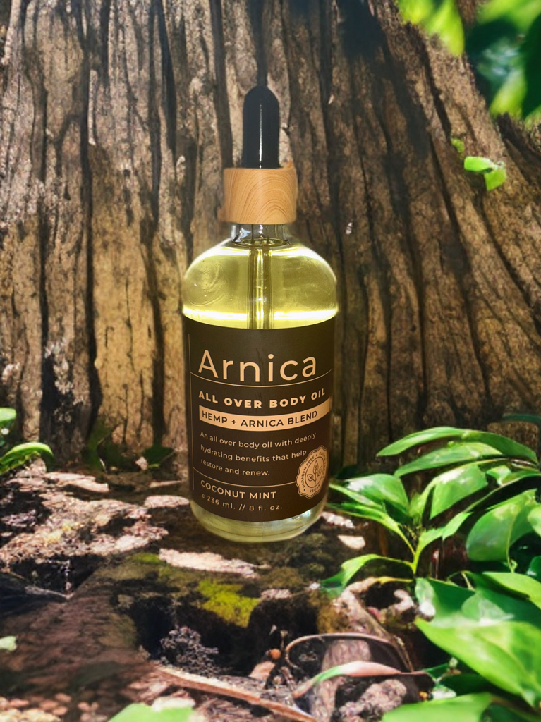 All Over Body Oil Hemp + Arnica Blend
