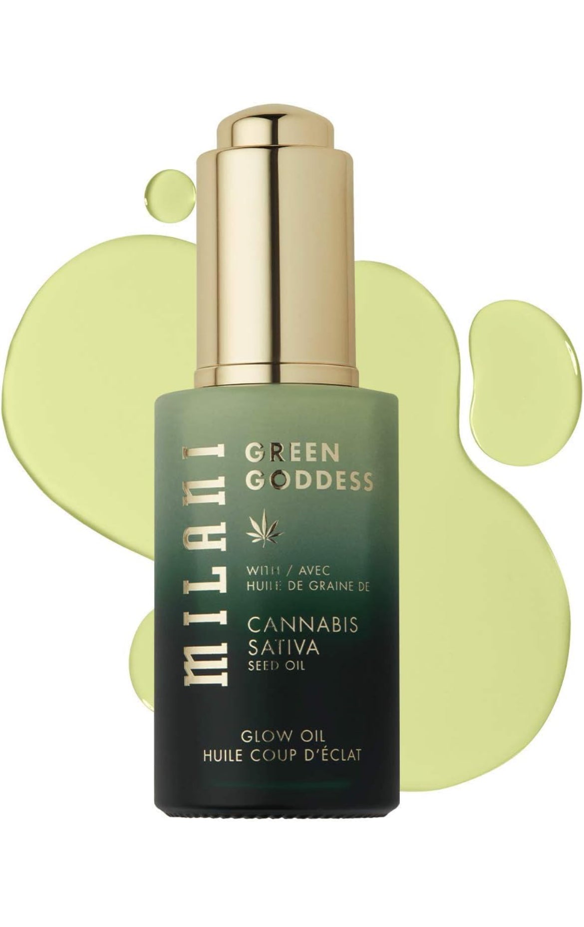 Milani Green Goddess Hemp Glow Oil