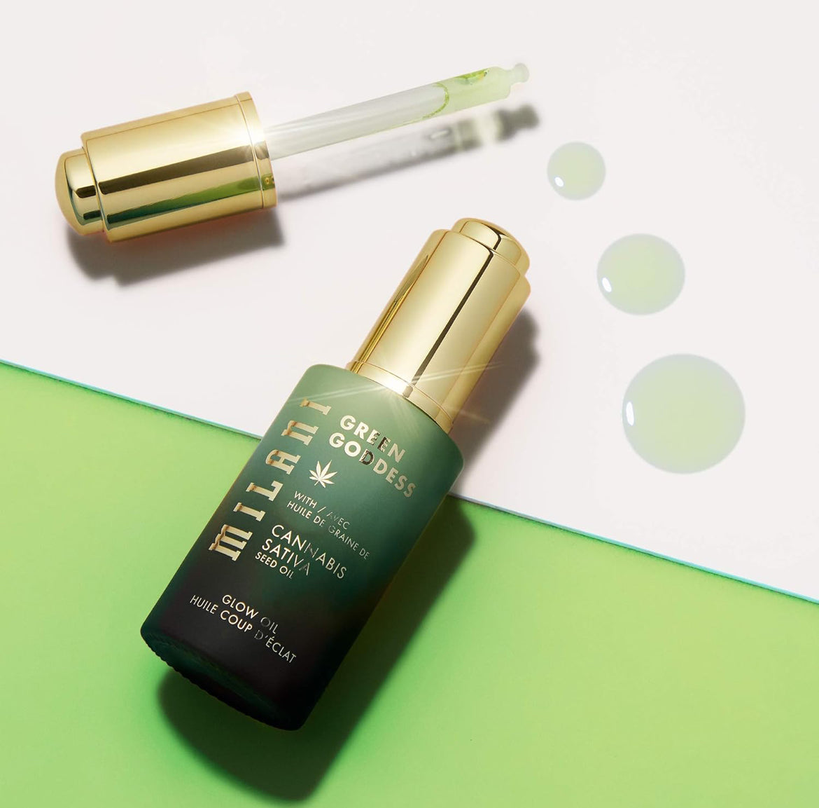 Milani Green Goddess Hemp Glow Oil