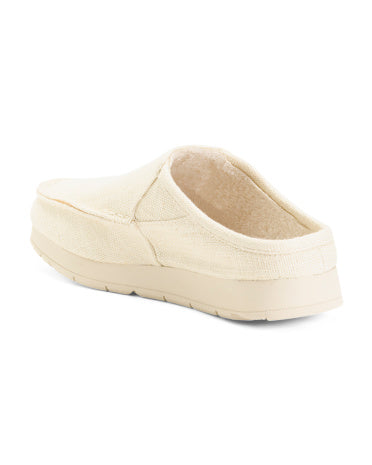Hemp Shoes Moccasin Slides