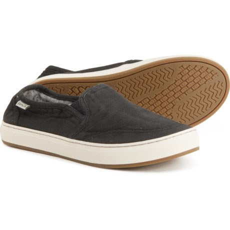 Hemp Shoe Black Slip-On