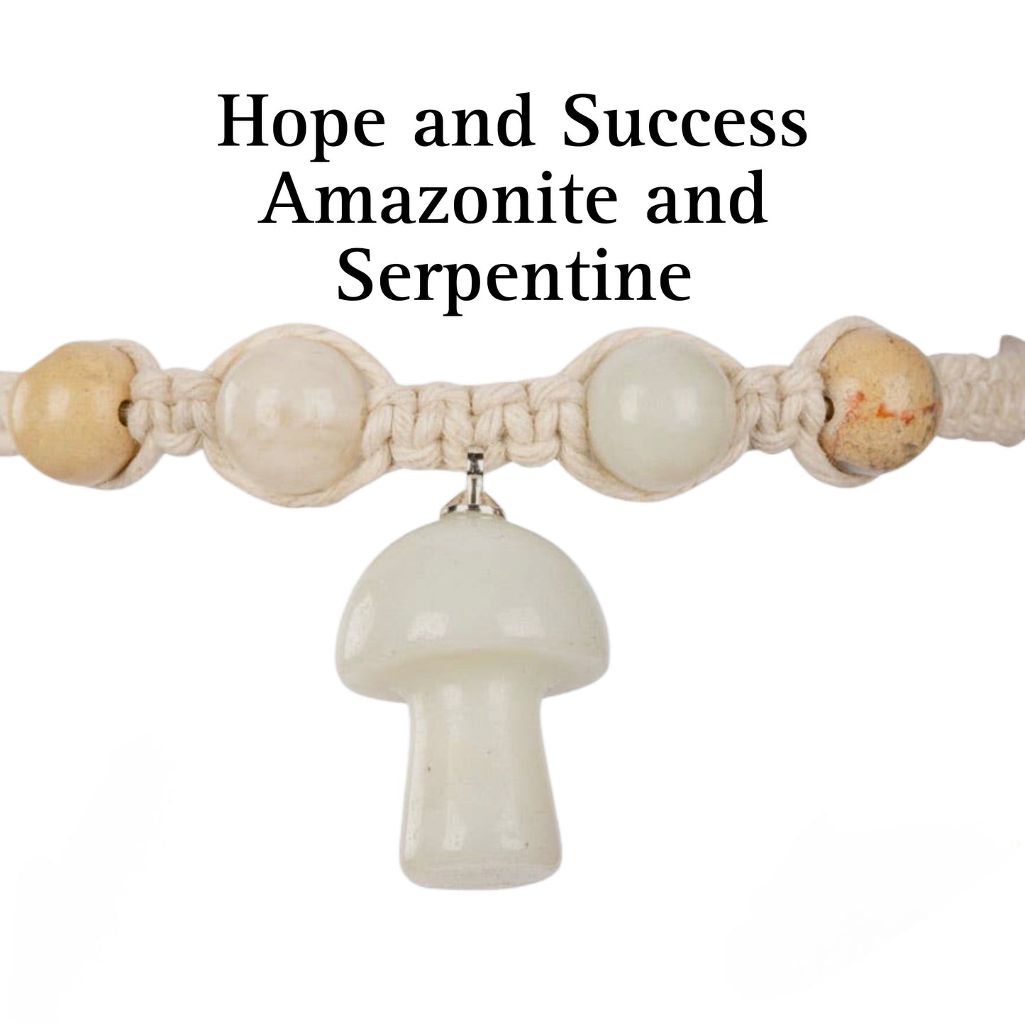 Crystal Mushroom Bracelet