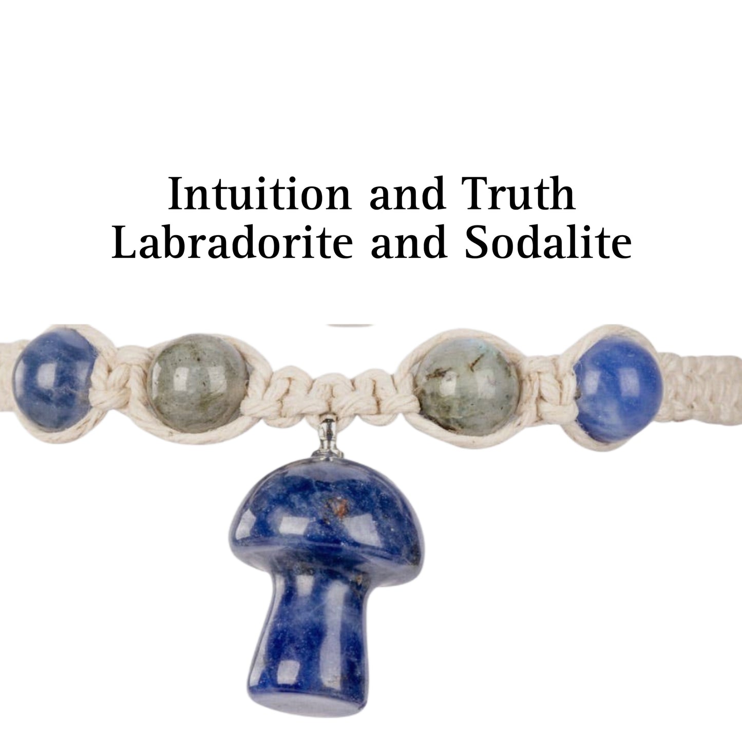 Crystal Mushroom Bracelet