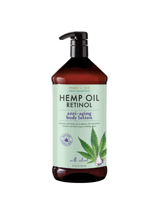 Pharm and Table Hemp Oil + Retinol Body Lotion