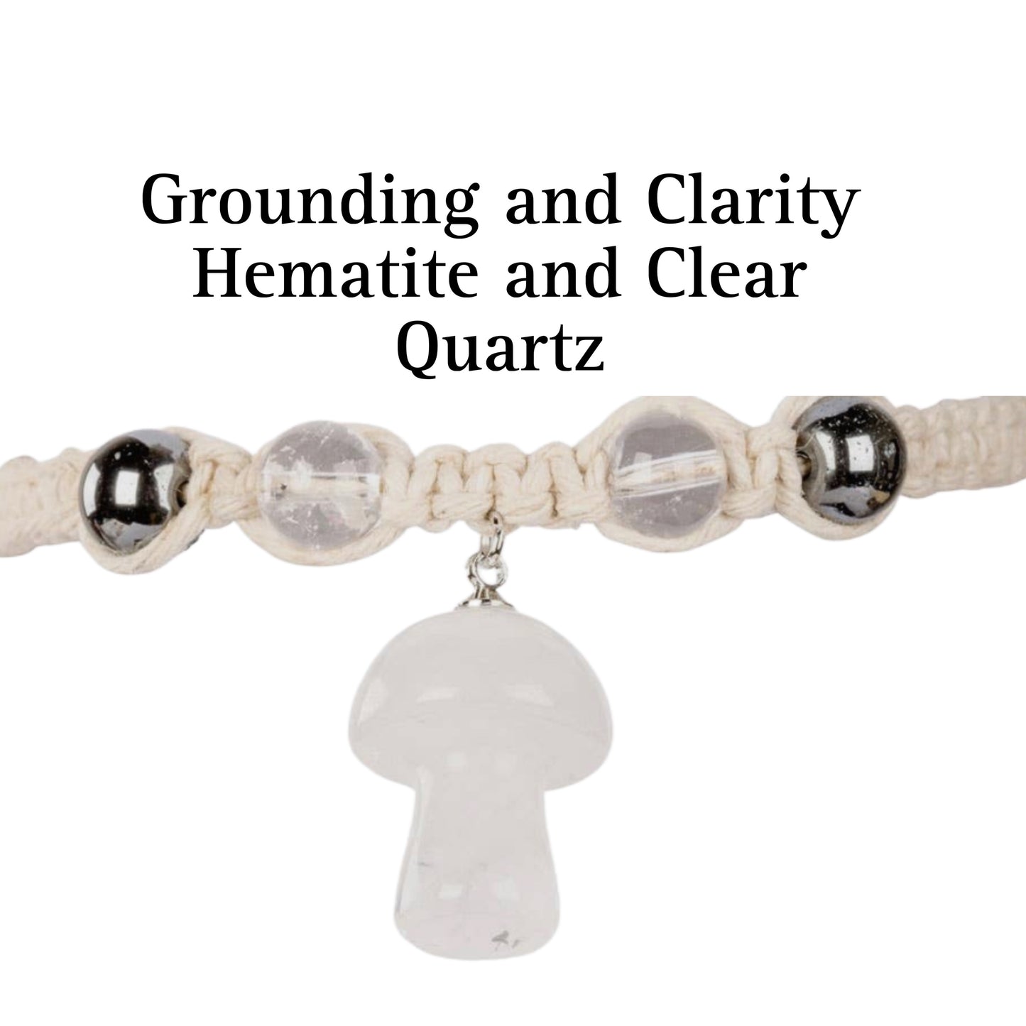 Crystal Mushroom Bracelet