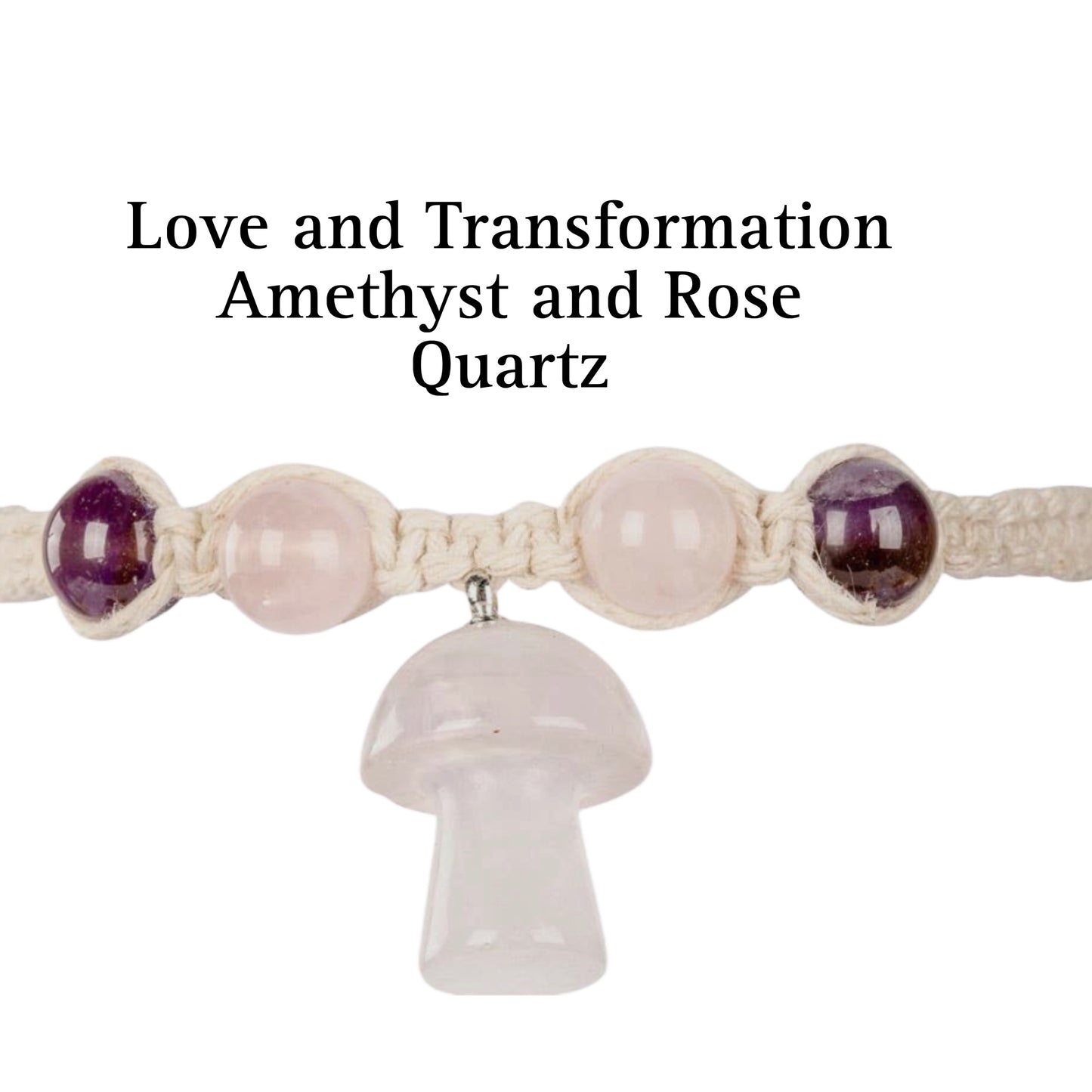 Crystal Mushroom Bracelet