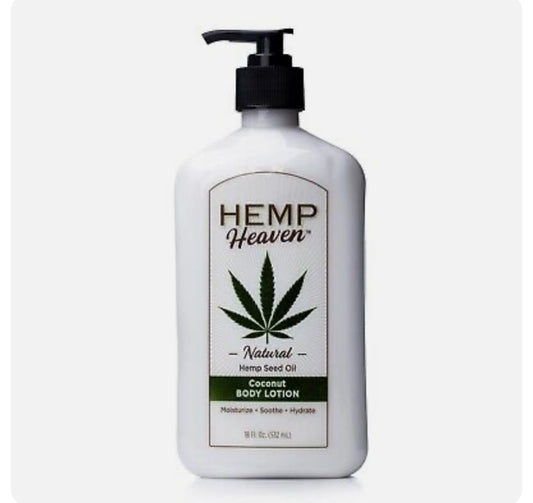 Hemp Heaven Coconut Lotion