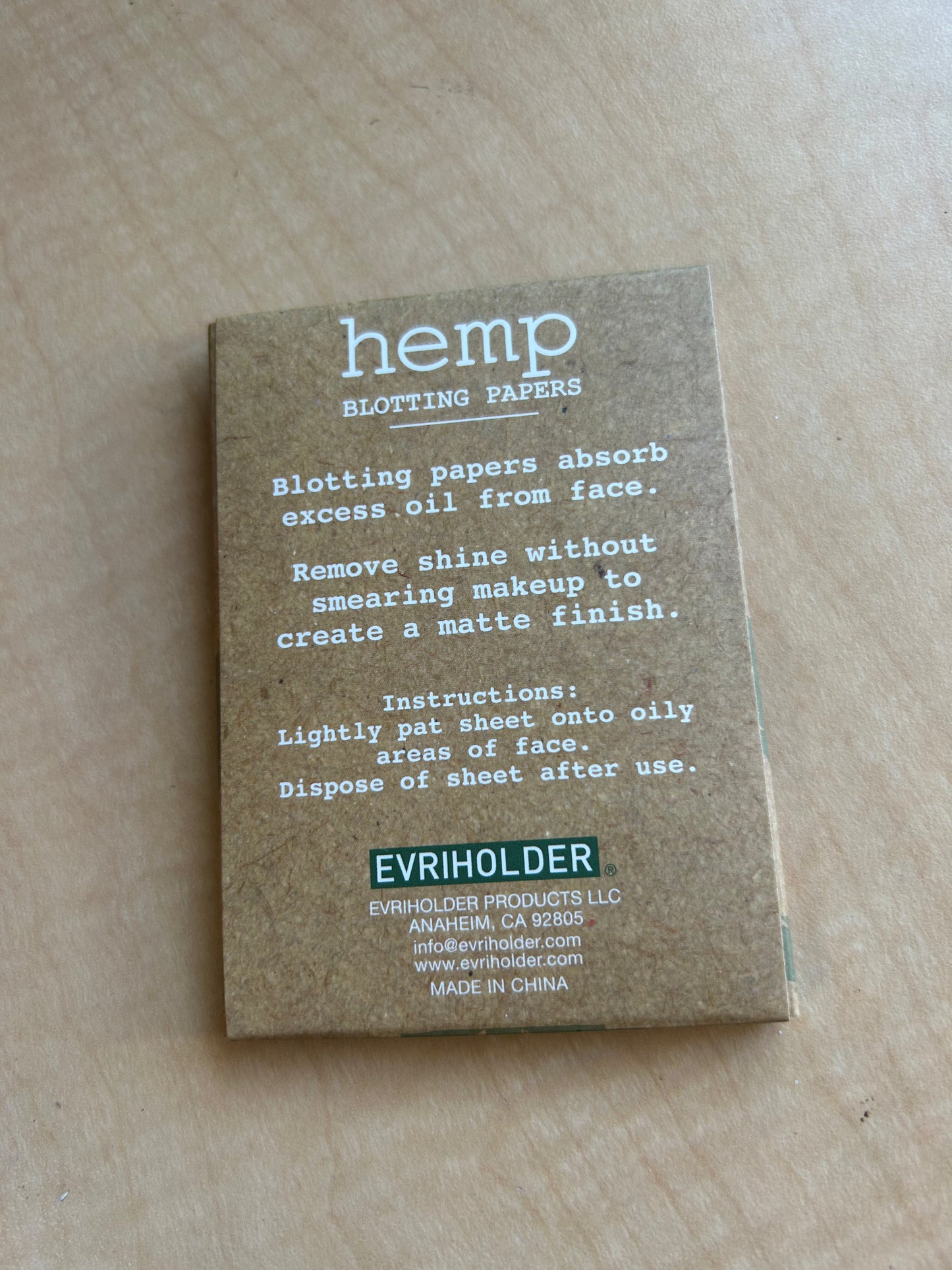 Hemp Blotting Papers