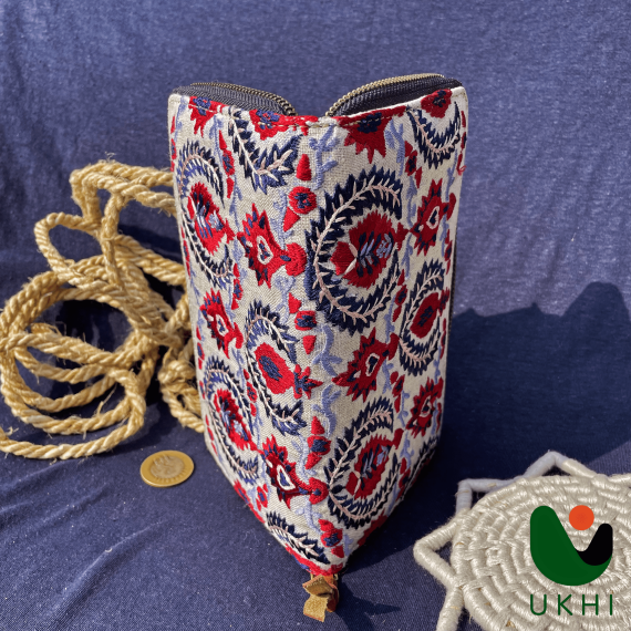 THTEESLLC Womens Wallet Floral Embroidered