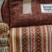 Hemp Backpack - Red