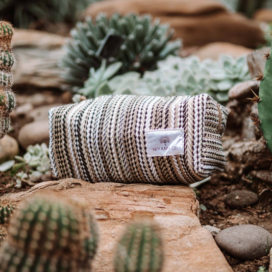 Hemp Pouch - Striped
