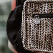 Sansara Small Hemp Backpack - Black