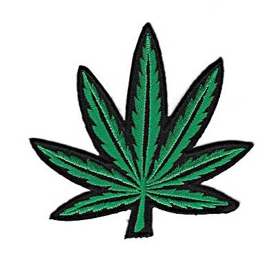 Cannabis Leaf Patch