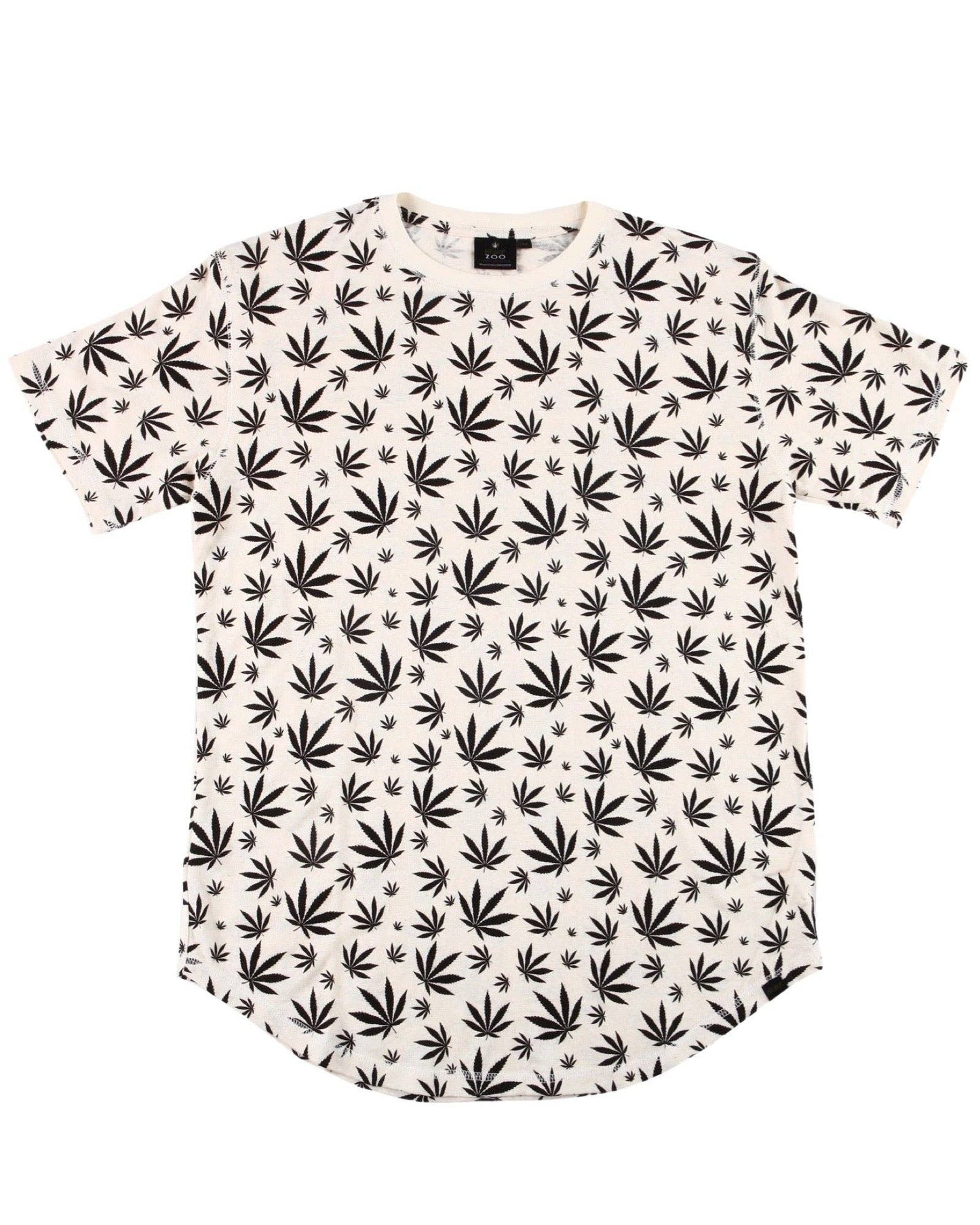 HEMP LEAF SCOOP T-SHIRT ARMOR