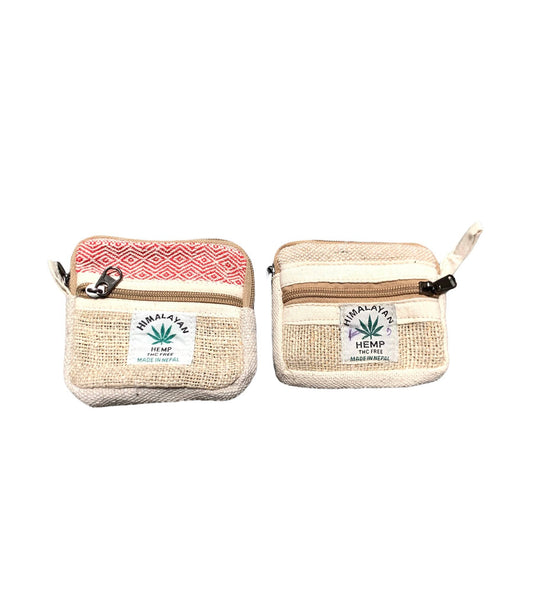 Cotton Hemp Coin Purse CP1