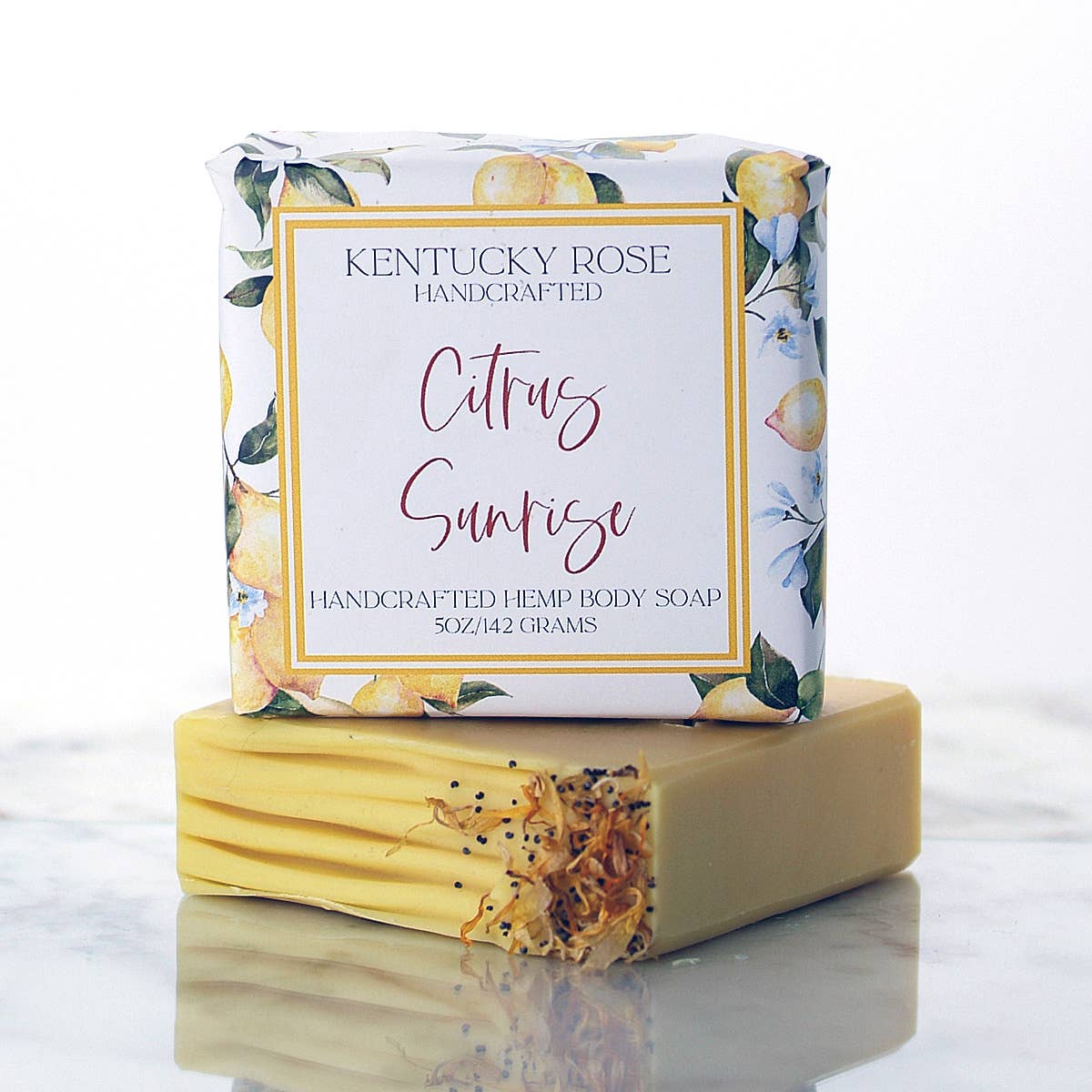 Citrus Sunrise Hemp Body Soap