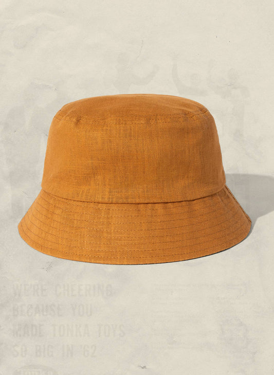 Hemp Bucket Hat - Rust