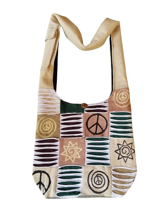 Hemp Peace Bag