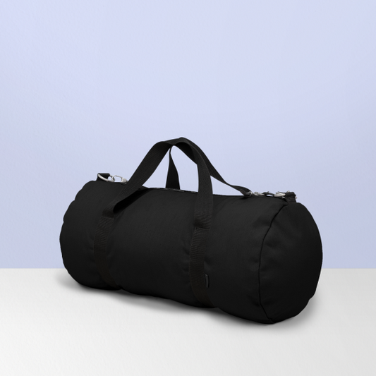 THTEESLLC Hemp Black Duffle Bag