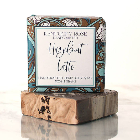 Hazelnut Latte Hemp Body Soap